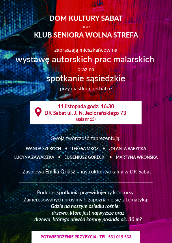 plakat seniorzy