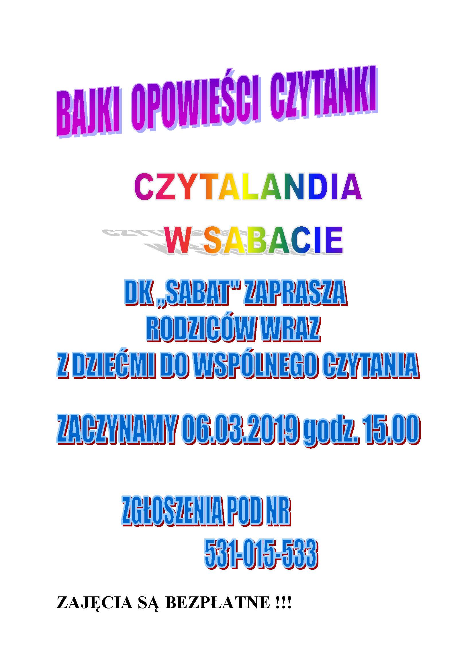 CZYTALANDIA 2019