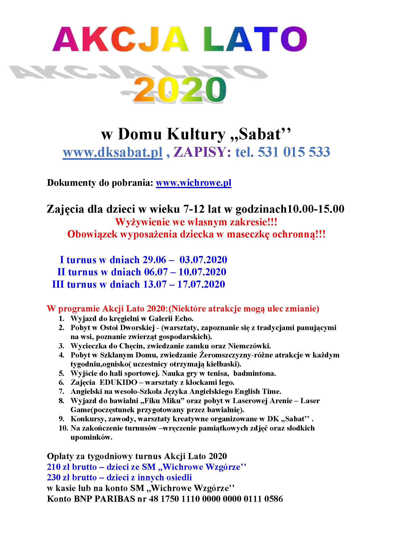 2019 AKCJA lAT. plakat 2020r